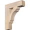 Ekena Millwork Olympic Block Smooth Bracket, Douglas Fir, 5 1/2"W x 24"D x 28"H BKT06X24X28OLY05SDF - alternate 1